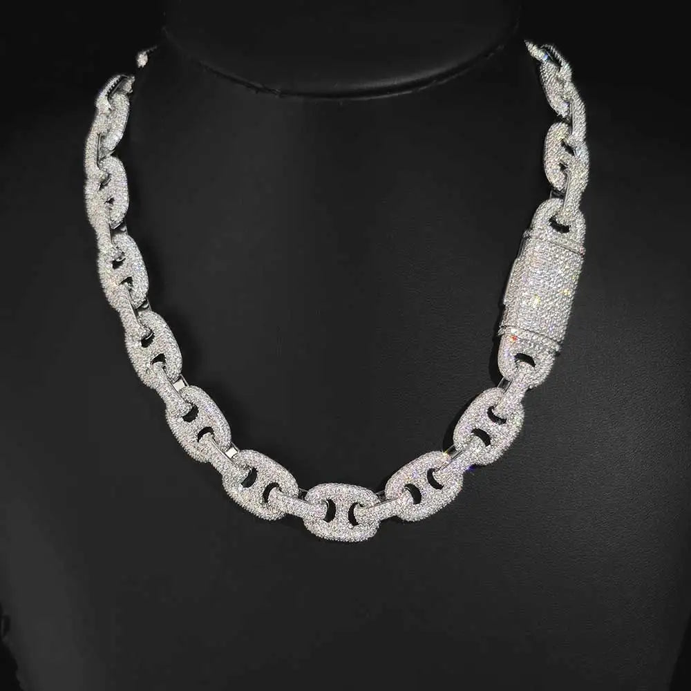 16MM ICED OUT MIAMI CUBAN LINK CHAIN - ONLY ICE