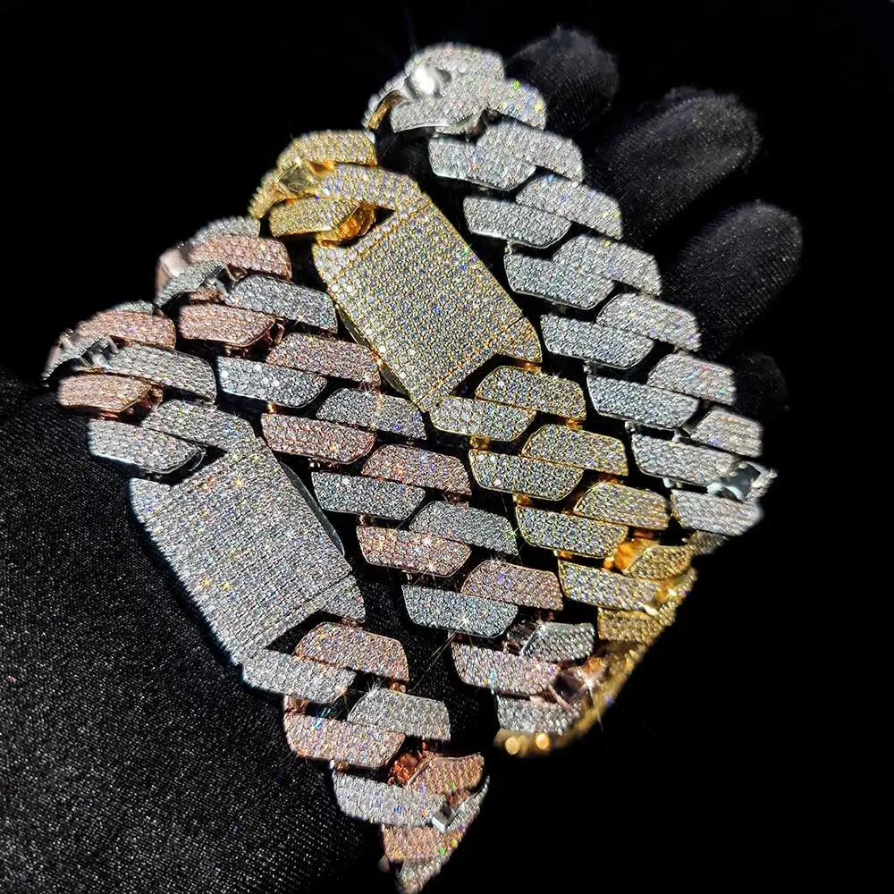 Iced Out CZ Cuban Chain - ONLY ICE