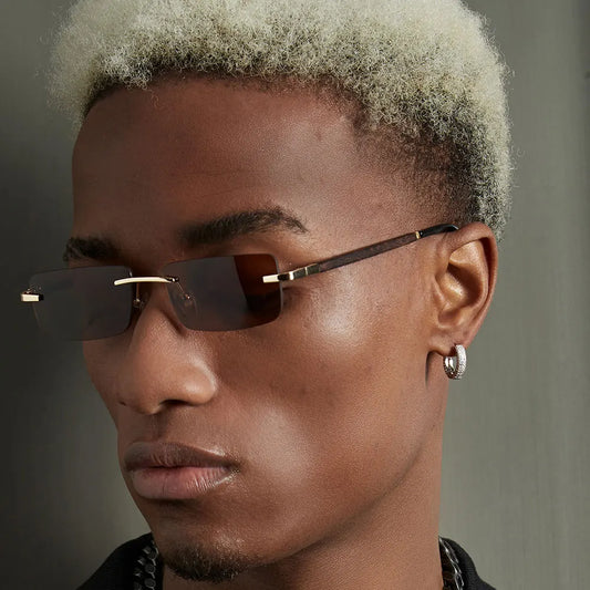 ICED OUT HOOP EARRINGS - ONLY ICE