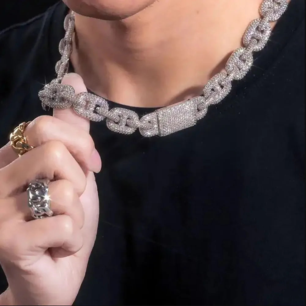 16MM ICED OUT MIAMI CUBAN LINK CHAIN - ONLY ICE