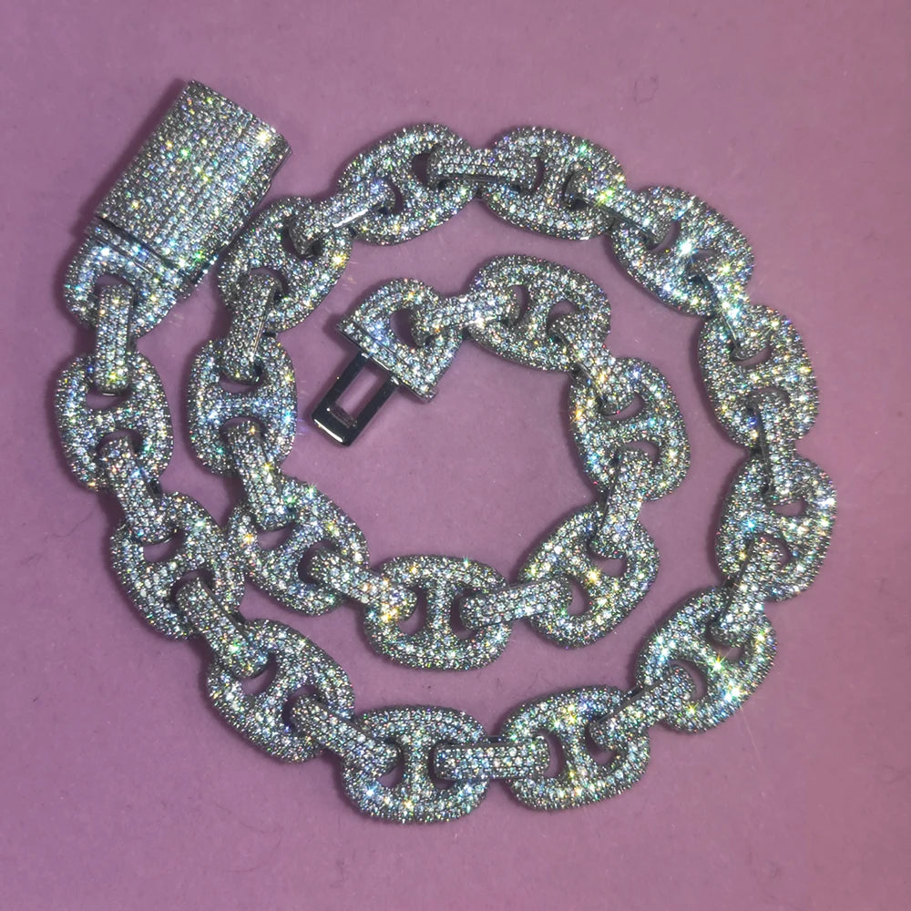 16MM ICED OUT MIAMI CUBAN LINK CHAIN - ONLY ICE
