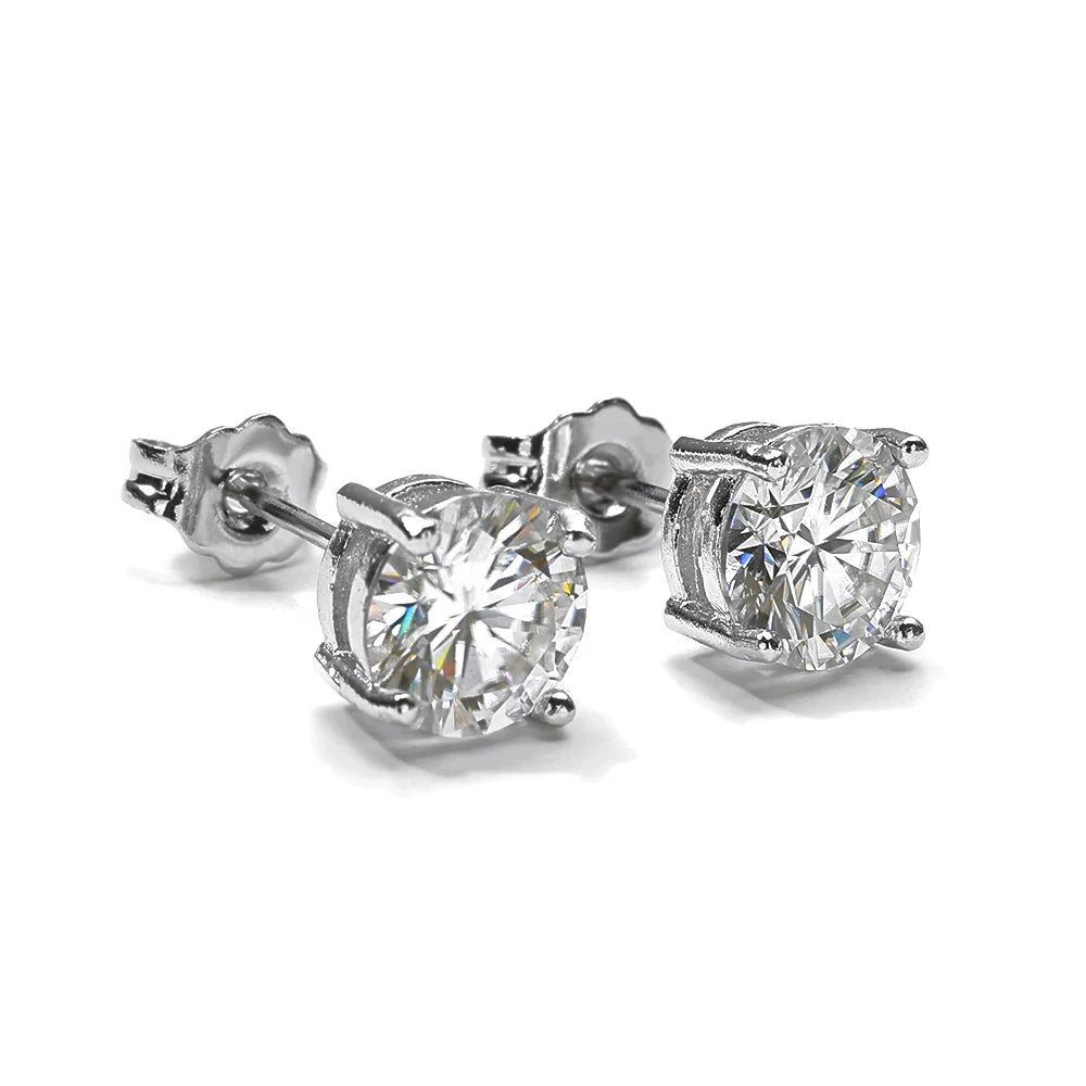 VVS MOISSANITE CLASSIC STUD