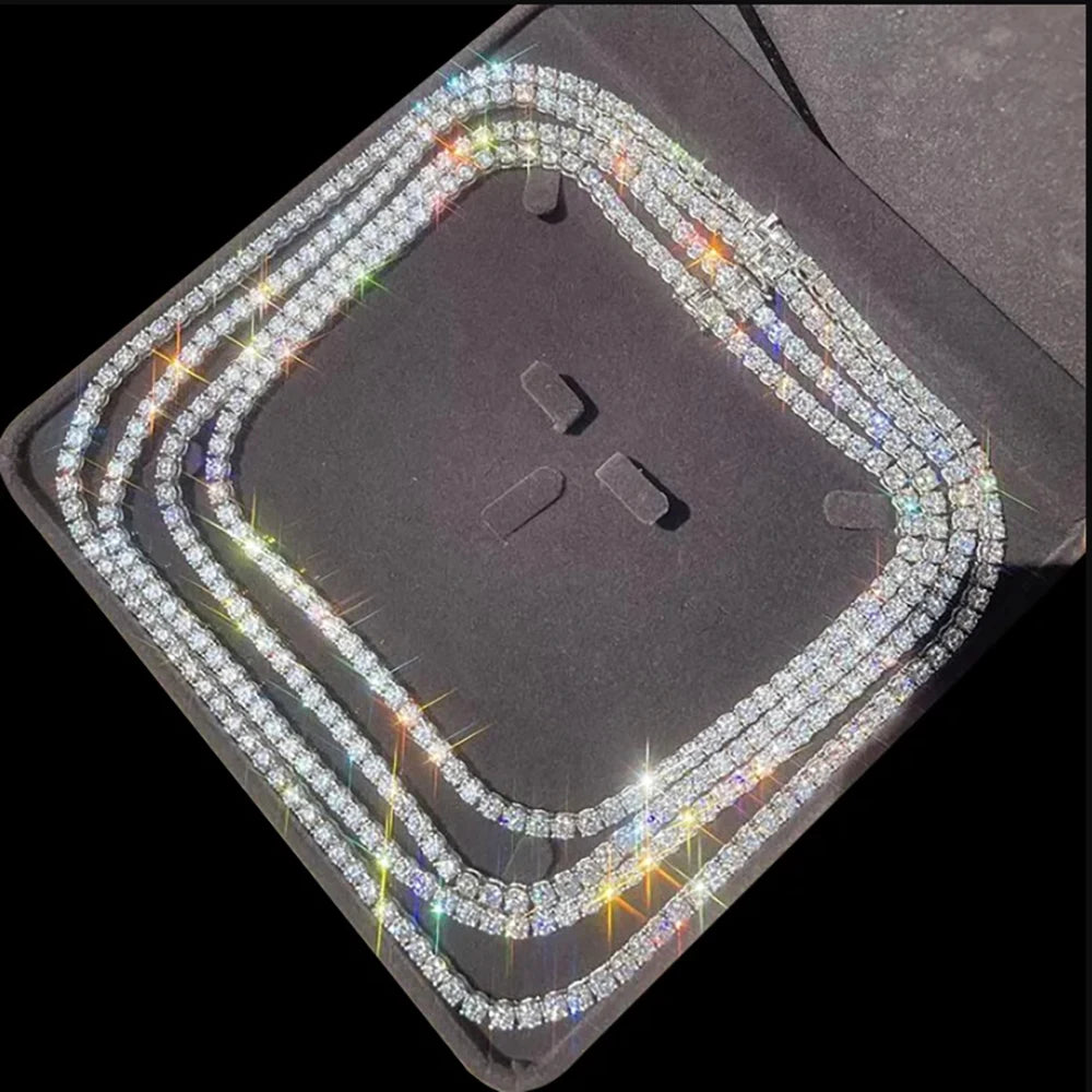 VVS MOISSANITE TENNIS BRACELET / CHAIN (Pass Diamond Test) - ONLY ICE