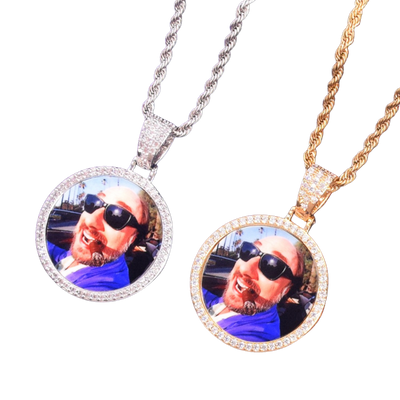 CUSTOM ROUND PICTURE PENDANT