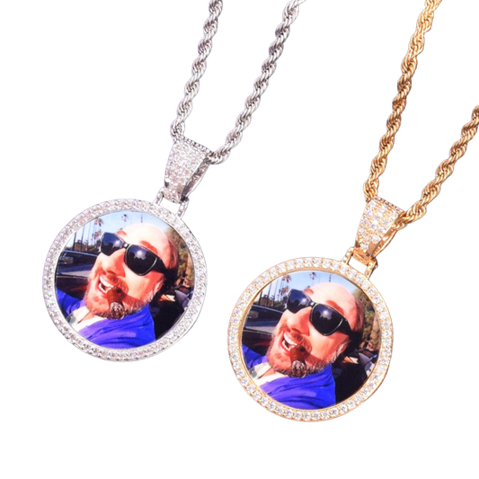 CUSTOM ROUND PICTURE PENDANT