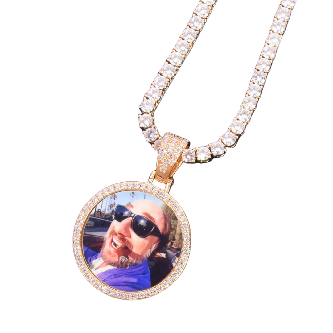 CUSTOM ROUND PICTURE PENDANT