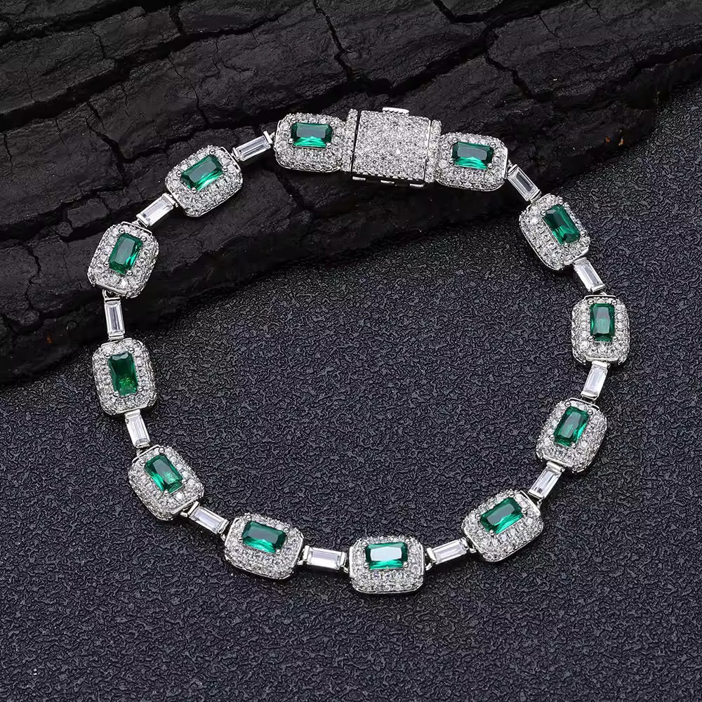 EMERALD DIAMOND BRACELET
