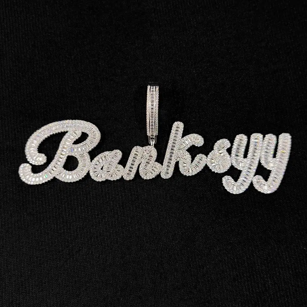 CUSTOM SIGNATURE SCRIPT FONT PENDANT