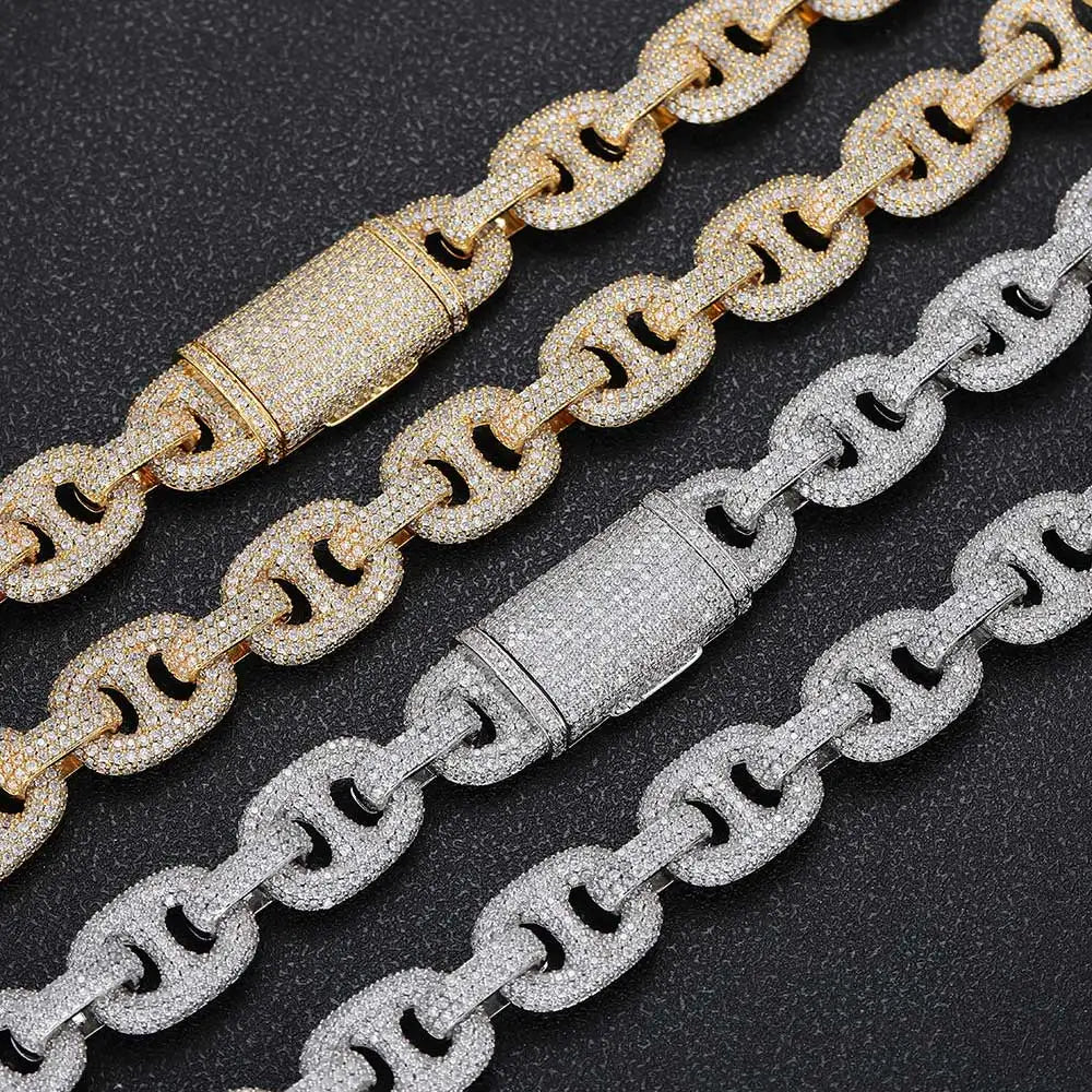 16MM ICED OUT MIAMI CUBAN LINK CHAIN - ONLY ICE