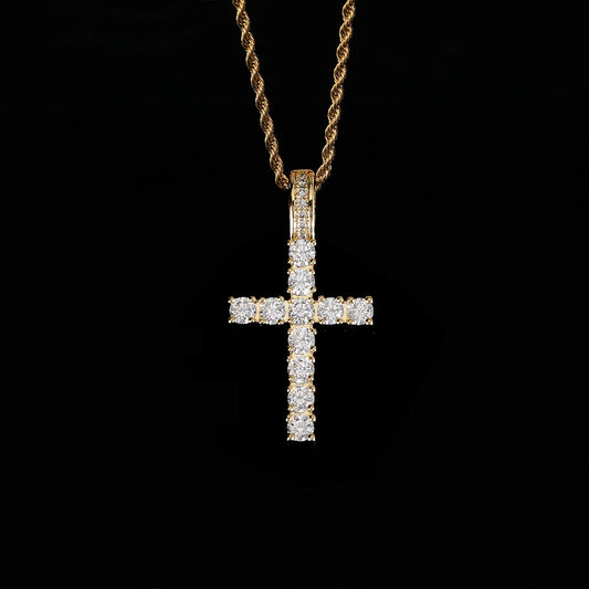 CROSS PENDANT - GOLD