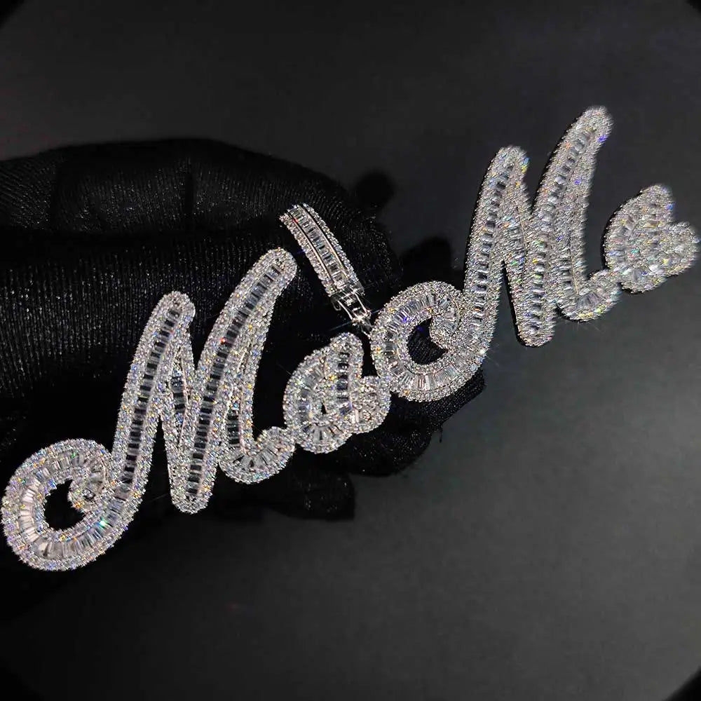 CUSTOM SIGNATURE SCRIPT FONT PENDANT