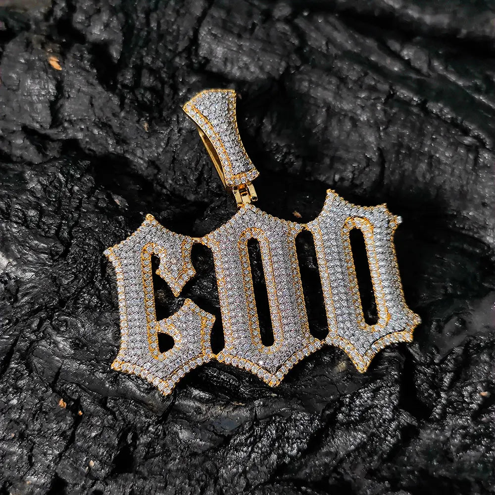 CUSTOM ICED OUT LETTER OLD ENGLISH
