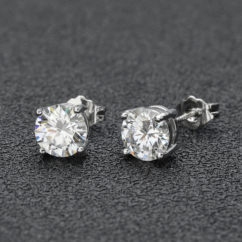 VVS MOISSANITE CLASSIC STUD