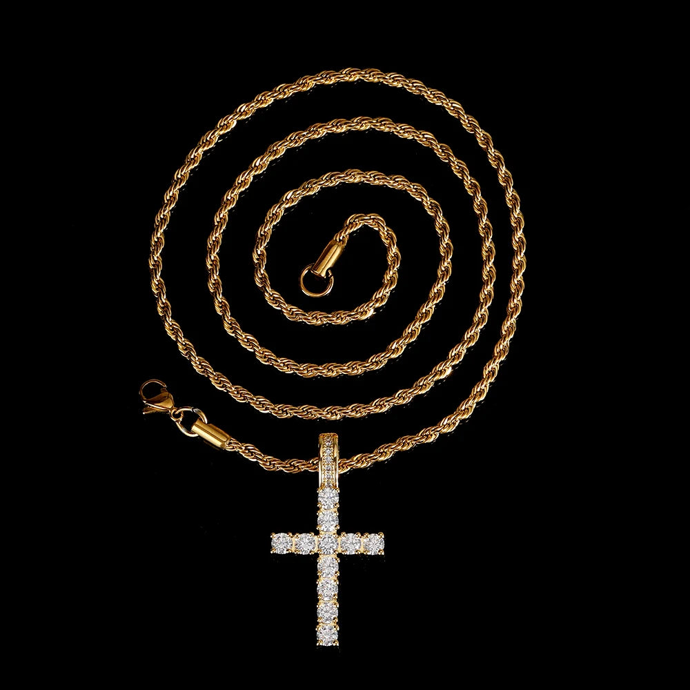 CROSS PENDANT - GOLD