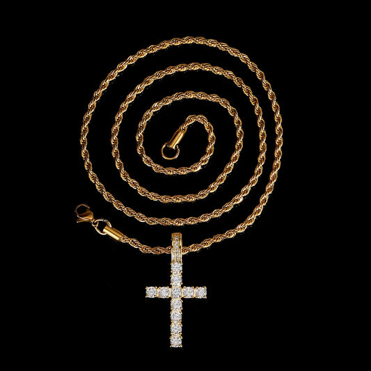 CROSS PENDANT - GOLD