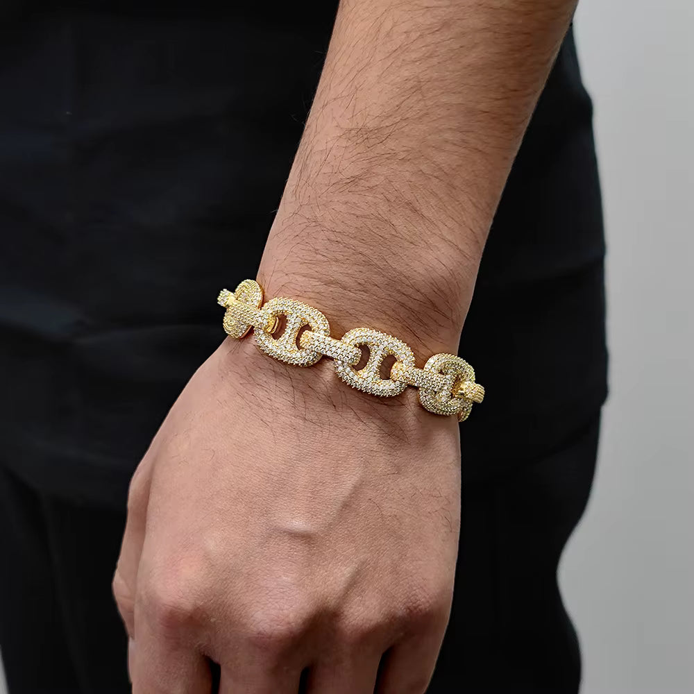 MIAMI CUBAN BRACELET - GOLD